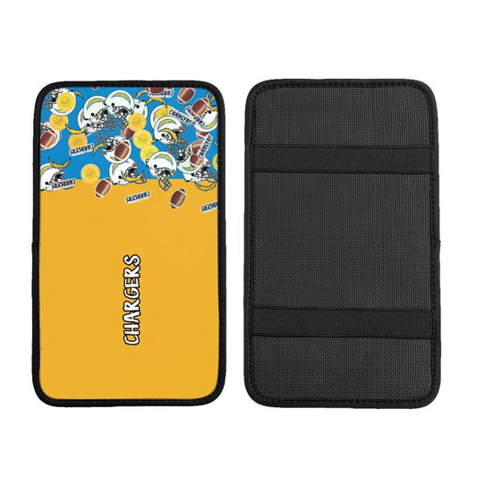 San Diego Chargers print Car center console armrest pad car armrest protective cover