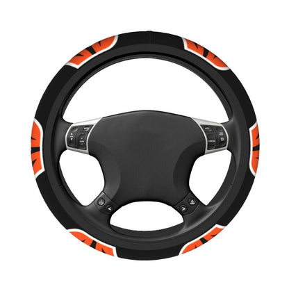 Cincinnati Bengals 5 Printed breathable elastic steering wheel anti slip cover