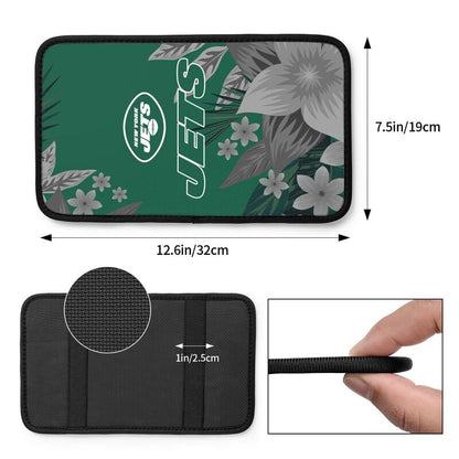 New York Jets Car armrest box protective cover car center console armrest pad