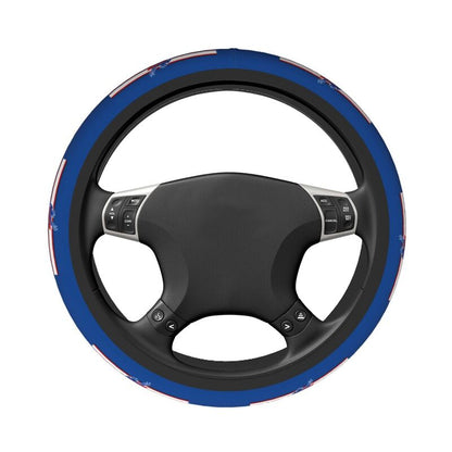 Buffalo Bills 3 Printed elastic steering wheel cover car steering wheel protective cover