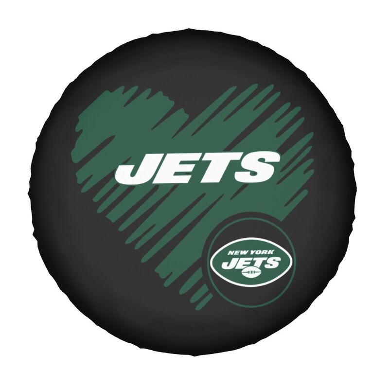 New York Jets Printed car spare tire dust protection cover tire protection cover