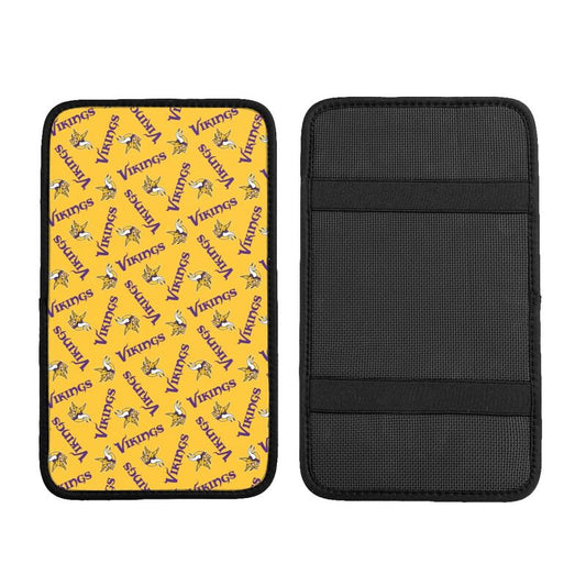 Minnesota Vikings  Printed armrest protective cover car armrest box cushion