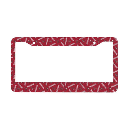 Tampa Bay Buccaneers Print front rear license plate holder circular hole license plate holder (one pair)
