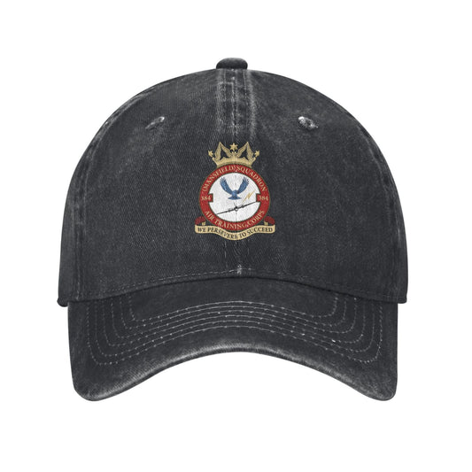 384(Mansfield) Squadron Printed unisex baseball cap adjustable cap outdoor trucker hat veterans Gifts