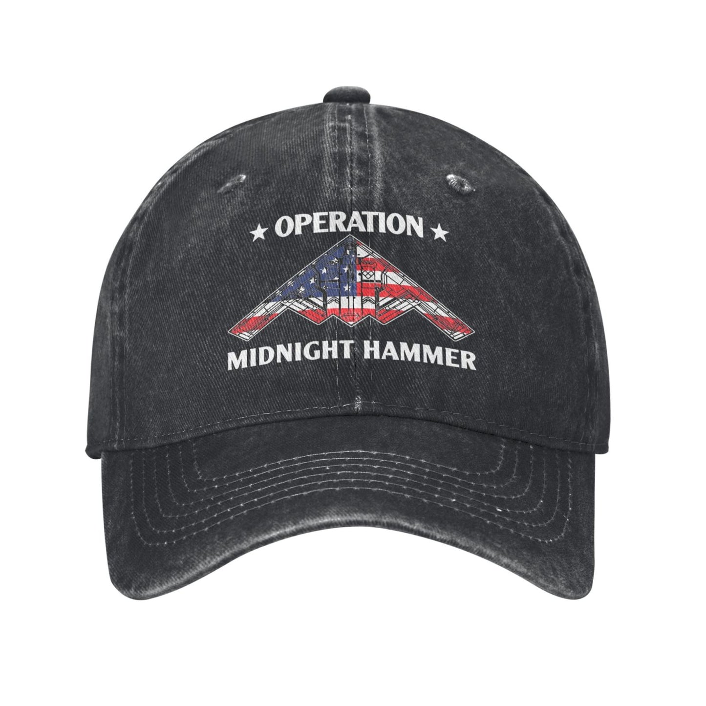 Operation Midnight Hammer Printed unisex baseball cap outdoor hats adjustable cap trucker gift hat