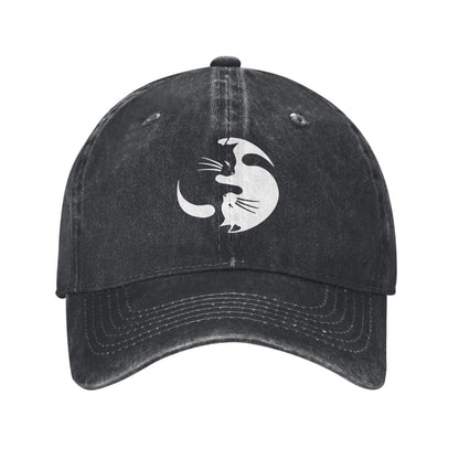 Cute Kitten Print Printed unisex baseball cap adjustable cap outdoor sun hats trucker hat
