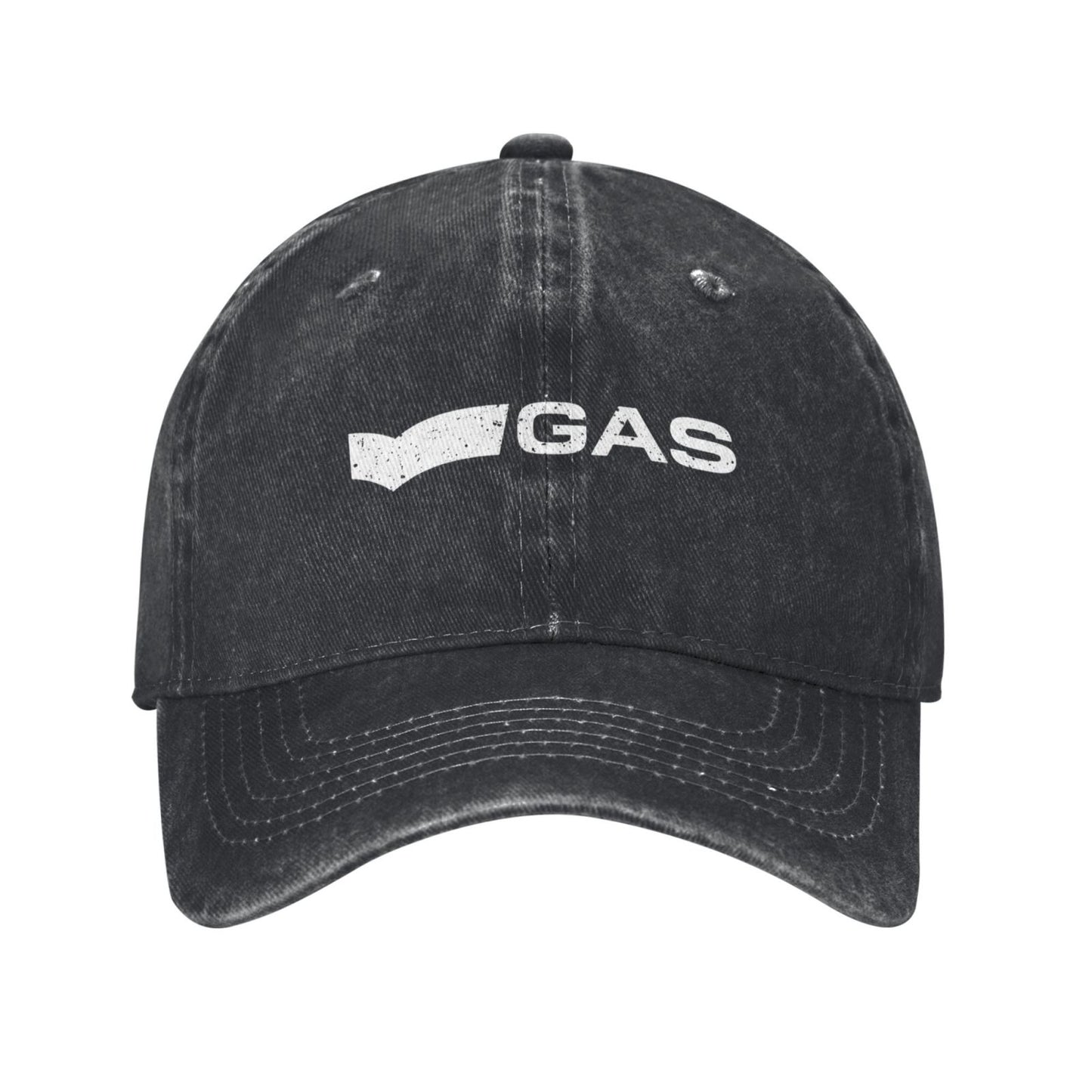 Featuring 'GAS' Print Printed unisex baseball cap adjustable cap outdoor sun hats trucker hat