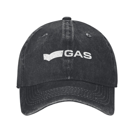 Featuring 'GAS' Print Printed unisex baseball cap adjustable cap outdoor sun hats trucker hat