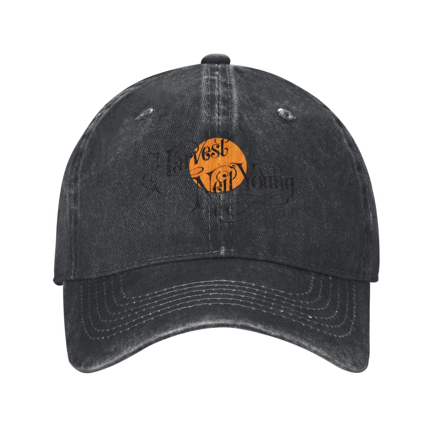Neil Young Harvest Moon Printed unisex baseball cap adjustable cap outdoor sun hats trucker hat
