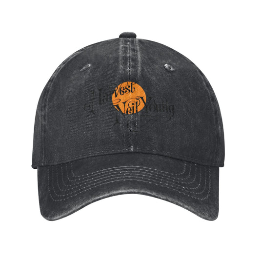 Neil Young Harvest Moon Printed unisex baseball cap adjustable cap outdoor sun hats trucker hat