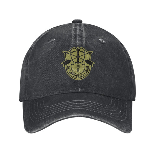 U.S. ARMY SPECIAL FORCES DE OPPRESSO LIBER Printed unisex baseball cap adjustable cap outdoor sun hats trucker hat