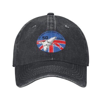 WE TANKGOOD CARE OF YOU 50 SQN Printed unisex baseball cap adjustable cap outdoor trucker hat veterans Gifts