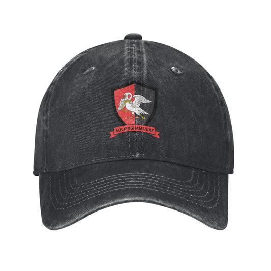 Buckinghamshire Printed unisex baseball cap adjustable cap outdoor sun hats trucker hat