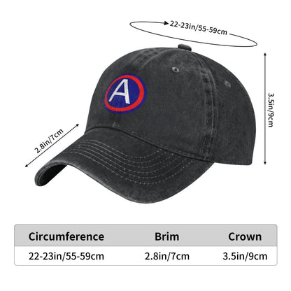 United States Army Central CSIB Printing unisex baseball cap adjustable cap veteran gift