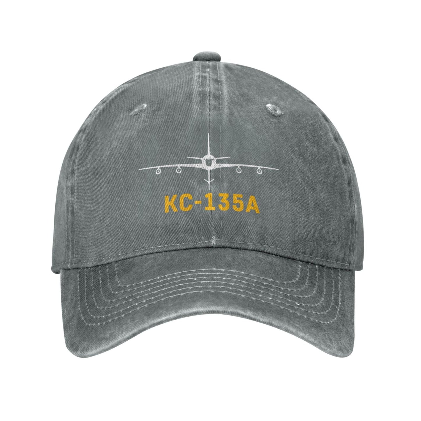 KC-135A Printed unisex baseball cap adjustable cap outdoor sunshade trucker hat