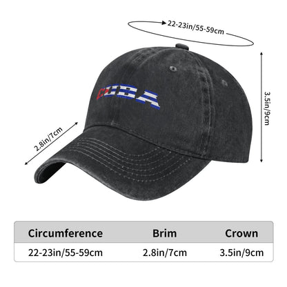 LETRAS CUBA Printed unisex baseball cap outdoor hats adjustable cap trucker gift hat