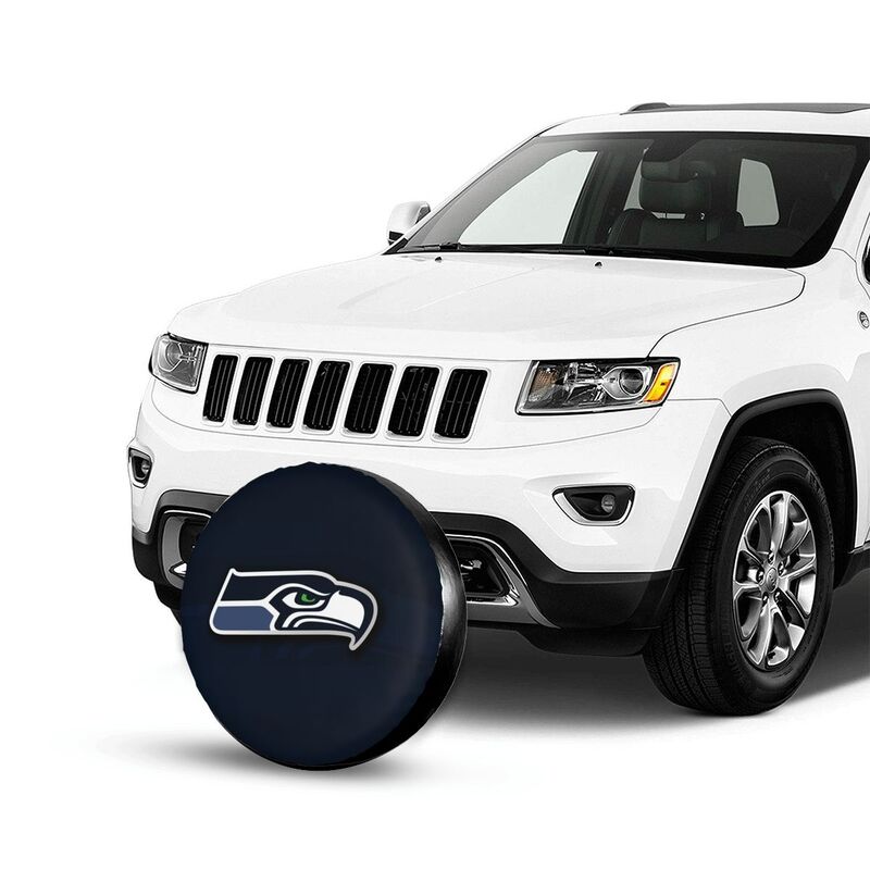 Seattle Seahawks car dustproof sunscreen tyre protective cover Tyre protective cover