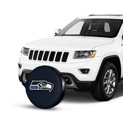 Seattle Seahawks car dustproof sunscreen tyre protective cover Tyre protective cover