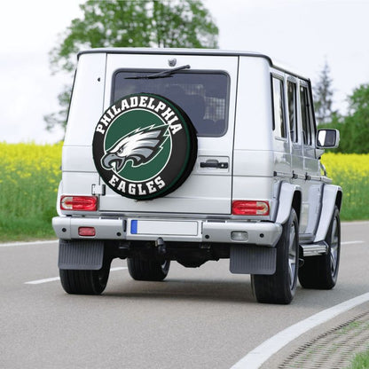 Philadelphia Eagles Printing car tire covers waterproof and dustproof protective covers