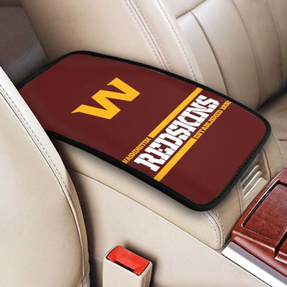 Washington Redskins Printed car armrest box pad Protective pad