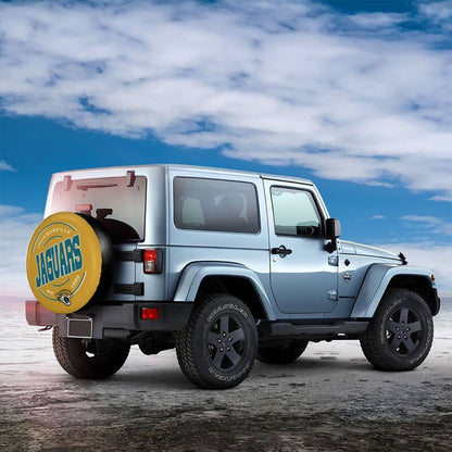 Jacksonville Jaguars Printing car tire protection cover car spare tire dust protection cover