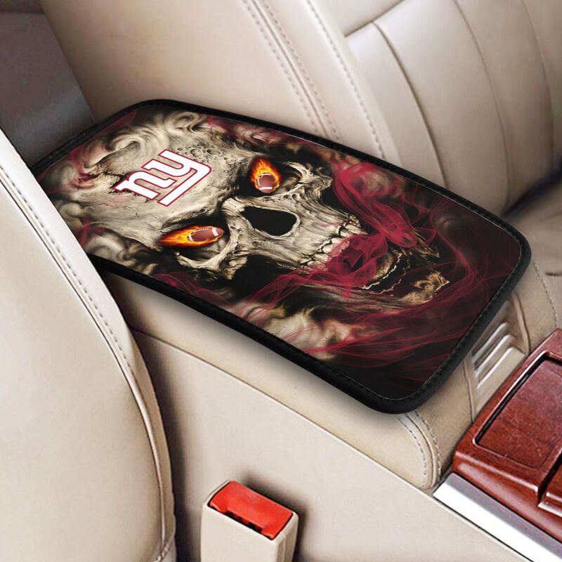 New York Giants Printed car armrest box pad elbow support anti slip pad