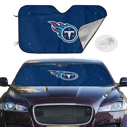 Tennessee Titans 3 Print Car windshield sunshades suitable for front Car windshield sunshades