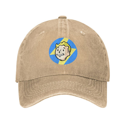 Vault Boy Printed unisex baseball cap adjustable cap outdoor sunshade trucker hat