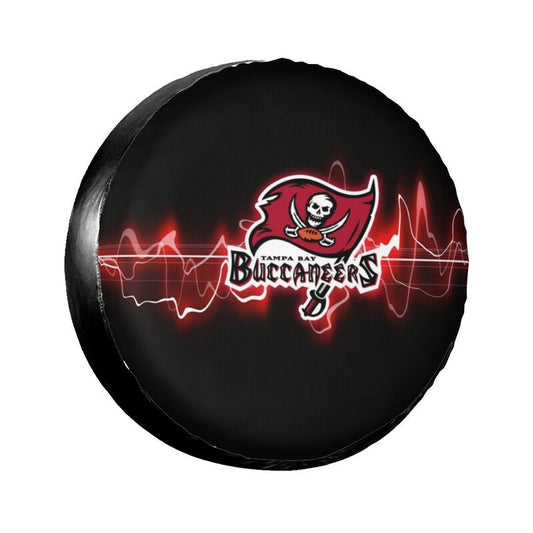 Tampa Bay Buccaneers 7 Printing tire protection cover car sun protection tire protection covers