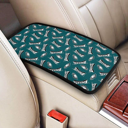 Philadelphia Eagles  Printed armrest protective cover car armrest box cushion