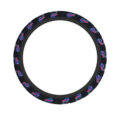 Buffalo Bills Printed elastic steering wheel cover breathable protective cover