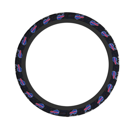 Buffalo Bills Printed elastic steering wheel cover breathable protective cover