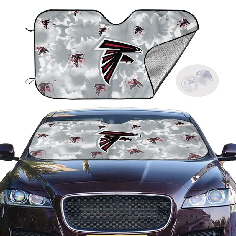 Atlanta Falcons Printed multi size car front windshield sunshade car windshield sunshade