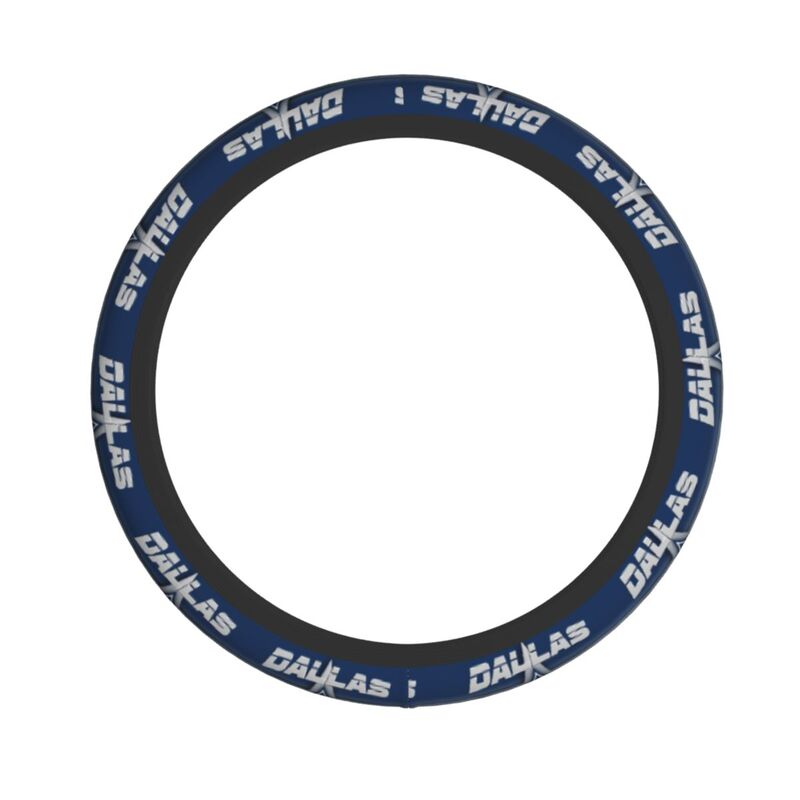 Dallas Cowboys Printed elastic steering wheel cover car steering wheel protective cover
