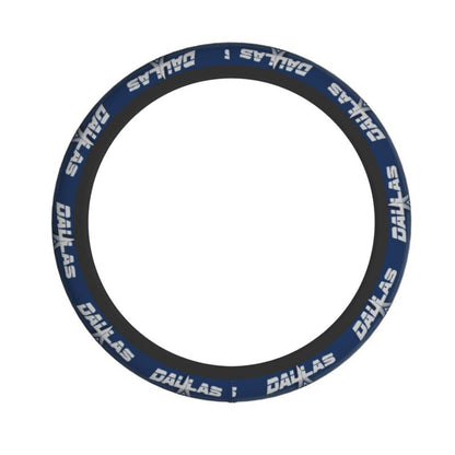 Dallas Cowboys Printed elastic steering wheel cover car steering wheel protective cover