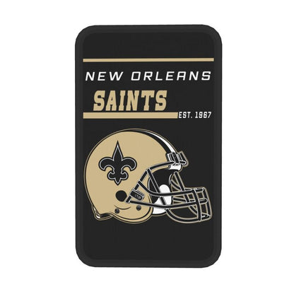 New Orleans Saints Print car armrest box cushion armrest protective cover