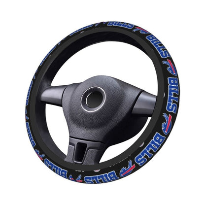 Buffalo Bills 1 Printed car protective cover elastic steering wheel cover
