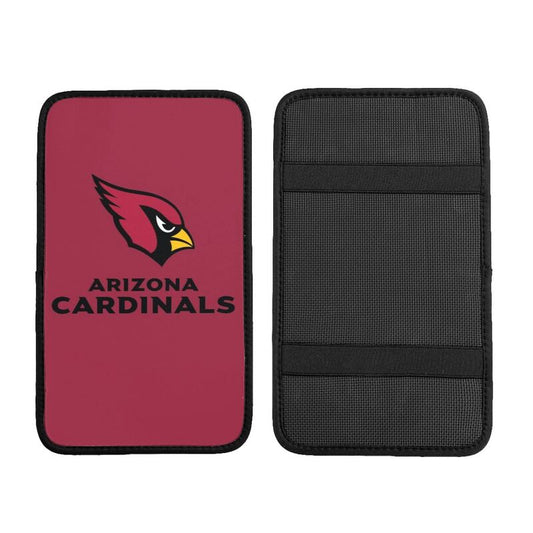 Arizona Cardinals1 Printed car center armrest box pad anti slip pad