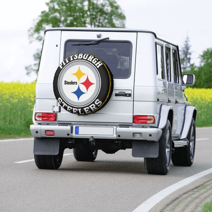 Pittsburgh Steelers 2 Printing car tire covers waterproof and dustproof protective covers
