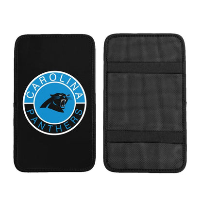 Carolina Panthers print car armrest protective cover Car center console armrest pad