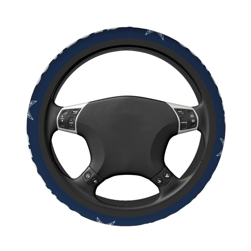 Dallas Cowboys 6 Printed elastic steering wheel cover anti slip breathable