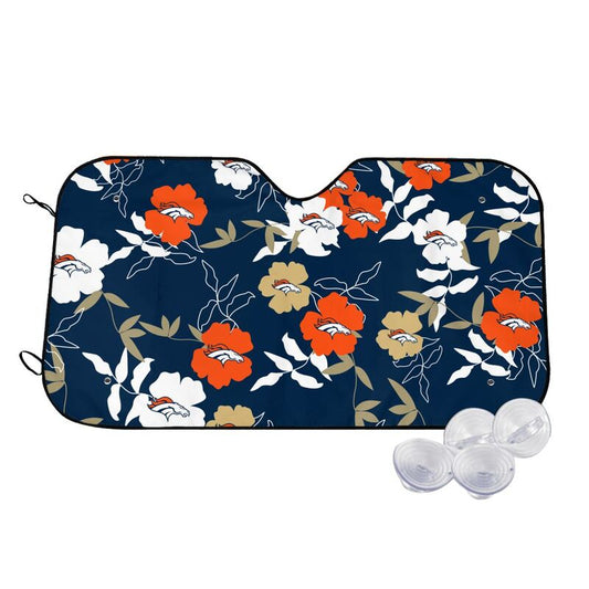 Denver Broncos Printed car windshield sunshade front windshield sunshade (multi size)