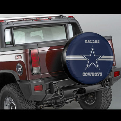 Dallas Cowboys 4 Car tire protective cover waterproof and dustproof tire cover