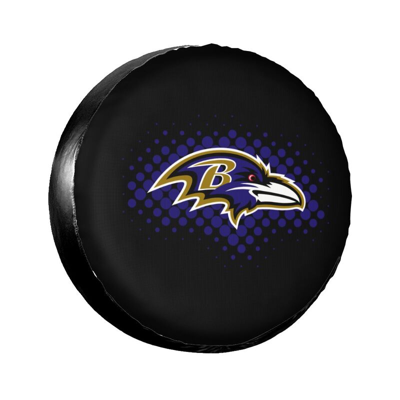 Baltimore Ravens Printing tire protection cover car sun protection tire protection cover