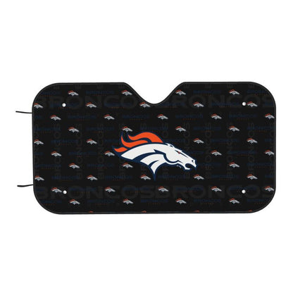 Denver Broncos Printed is suitable for front Car windshield sunshades Car windshield sunshades