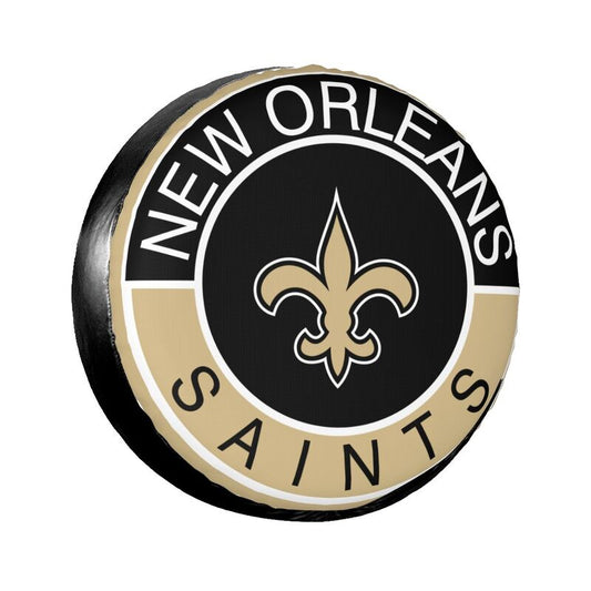 New Orleans Saints Printed tire protection cover car spare tire dust protection covers