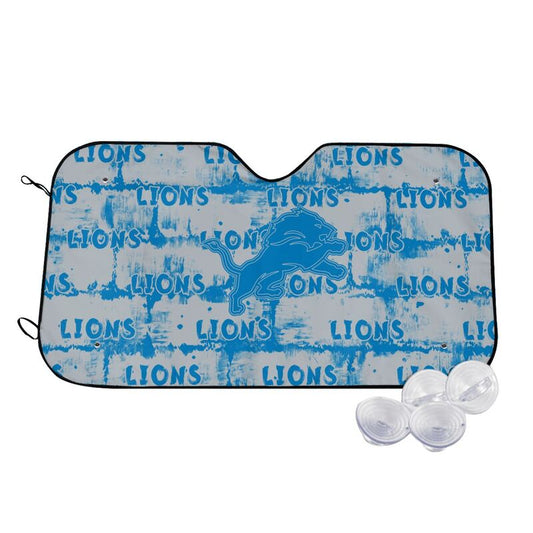 Detroit Lions Printed front windshield sunshade car windshield sunshade (multi size)
