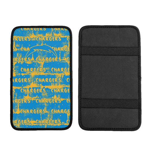 San Diego Chargers print Car armrest box protective cover car center console armrest pad