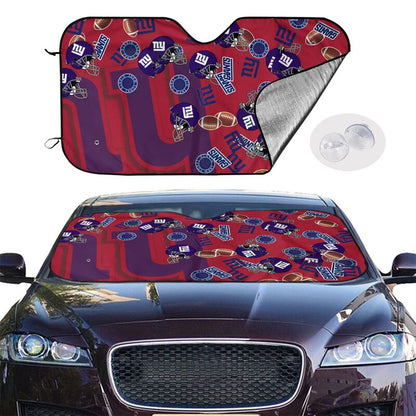 New York Giants Print multiple sizes car windshield sunshade panel car windshield sunshade cover