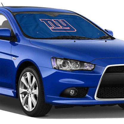 New York Giants Print Car windshield sunshades suitable for front Car windshield sunshades